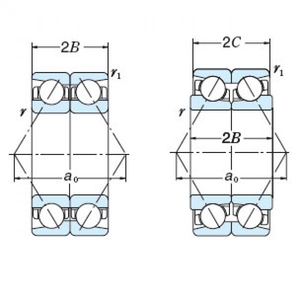 Bearing 7052BX DF #1 image